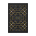 Islamic Canvas Wall Art, Zellige Tile Print, Gold Charcoal Muslim Decor, Moroccan Canvas, Nikah Wedding Gift, Ready to Hang